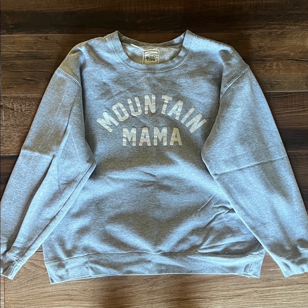 Buckle Gray 'Mountain Mama' Sweatshirt